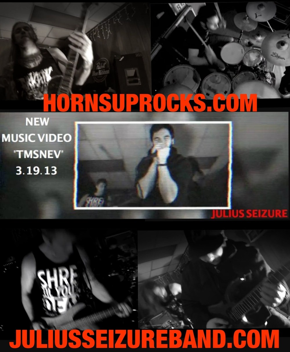 Julius Seizure TMSNEV Horns Up Rocks